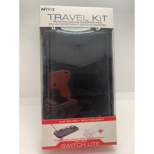 Nyko Travel Kit Case & Accessories Pack For Nintendo Switch Lite